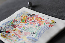 Load image into Gallery viewer, Iowa Zip Pouch - Natural - catstudio