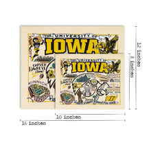 Load image into Gallery viewer, Iowa, University of Collegiate Fine Art Print - catstudio