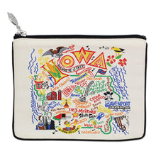 Load image into Gallery viewer, Iowa Zip Pouch - Natural - catstudio