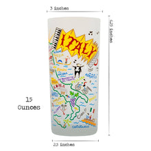 Load image into Gallery viewer, Italy Drinking Glass - catstudio