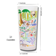 Load image into Gallery viewer, Jacksonville Drinking Glass - catstudio