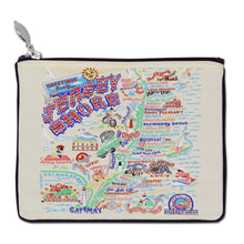 Load image into Gallery viewer, Jersey Shore Zip Pouch - catstudio