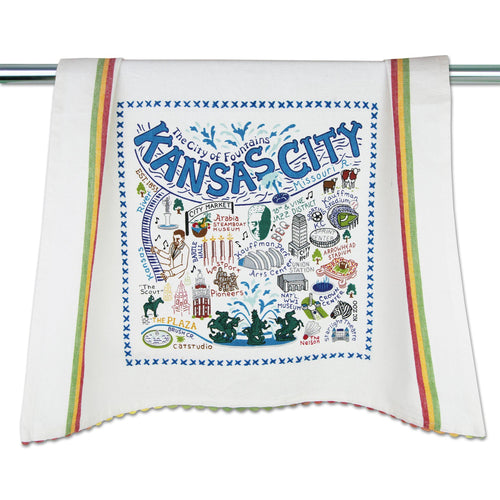 Kansas City Dish Towel - catstudio 