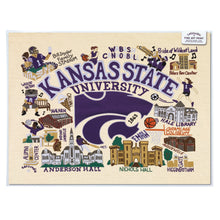 Load image into Gallery viewer, Kansas State University Collegiate Fine Art Print - catstudio