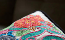 Load image into Gallery viewer, Kauai Hand-Embroidered Pillow - catstudio
