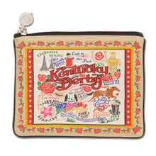 Load image into Gallery viewer, Kentucky Derby Zip Pouch - catstudio