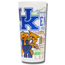 Load image into Gallery viewer, Kentucky, University of Collegiate Drinking Glass - catstudio