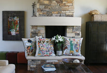 Load image into Gallery viewer, Lady Liberty Hand-Embroidered Pillow - catstudio