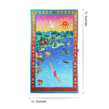 Load image into Gallery viewer, Lake Life Beach & Travel Towel Beach & Travel Towels catstudio