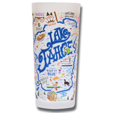 Load image into Gallery viewer, Lake Tahoe Drinking Glass - catstudio