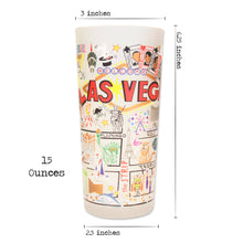 Load image into Gallery viewer, Las Vegas Drinking Glass - catstudio