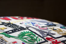 Load image into Gallery viewer, Las Vegas XL Hand-Embroidered Pillow - catstudio