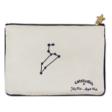Load image into Gallery viewer, Leo Astrology Zip Pouch - catstudio