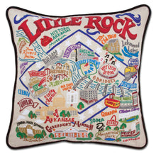 Load image into Gallery viewer, Little Rock Hand-Embroidered Pillow - catstudio