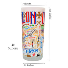 Load image into Gallery viewer, London Drinking Glass - catstudio