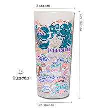 Load image into Gallery viewer, Long Island Drinking Glass - catstudio
