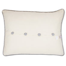 Load image into Gallery viewer, Long Island Hand-Embroidered Pillow - catstudio