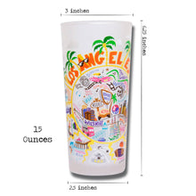Load image into Gallery viewer, Los Angeles Drinking Glass - catstudio