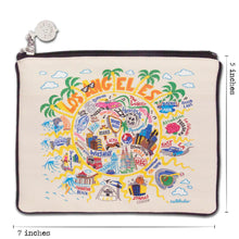 Load image into Gallery viewer, Los Angeles Zip Pouch - Natural - catstudio