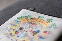 Load image into Gallery viewer, Los Angeles Zip Pouch - Natural - catstudio