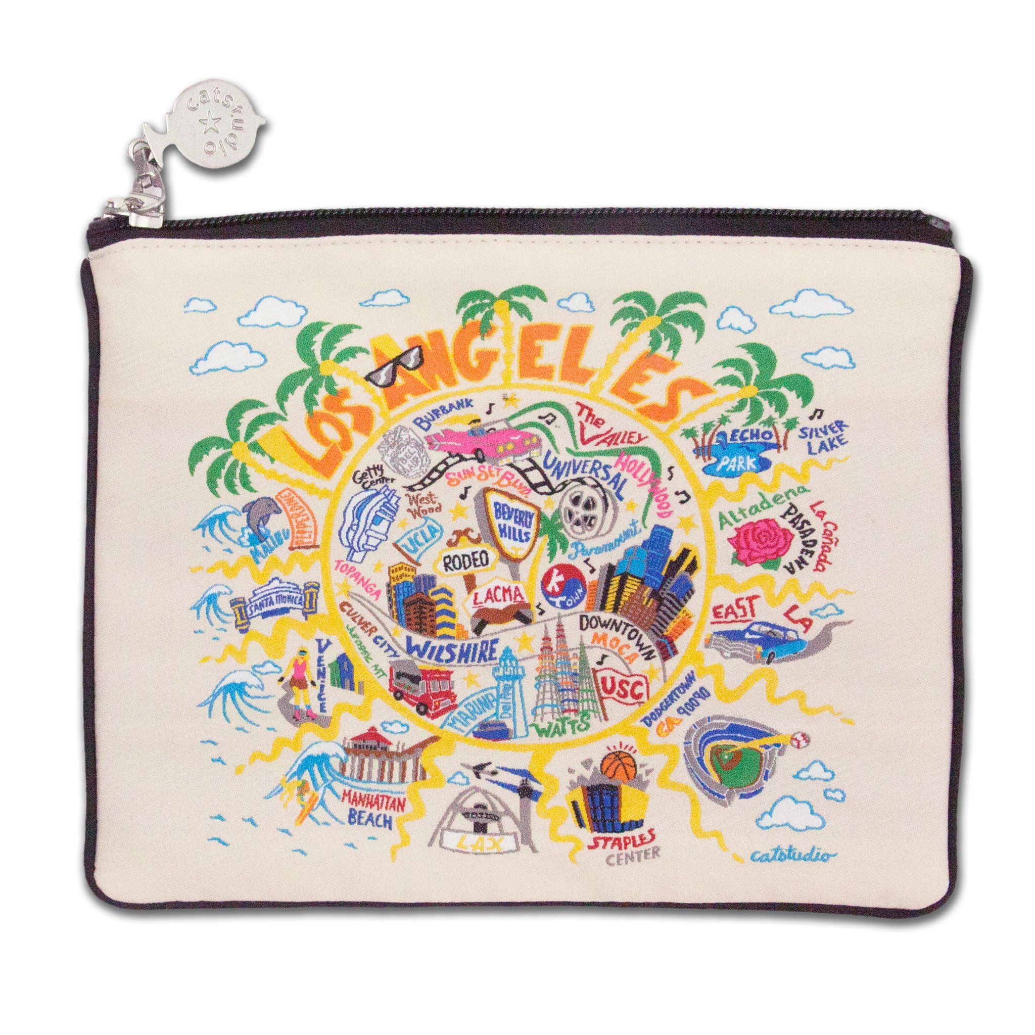 Los Angeles Zip Pouch | California Collection by catstudio – catstudio