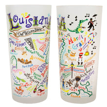 Load image into Gallery viewer, Louisiana Drinking Glass - catstudio