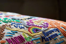 Load image into Gallery viewer, Marin County Hand-Embroidered Pillow - catstudio