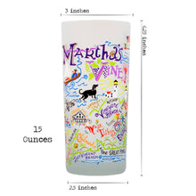 Load image into Gallery viewer, Martha's Vineyard Drinking Glass - catstudio