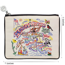 Load image into Gallery viewer, Maryland Zip Pouch - Natural - catstudio