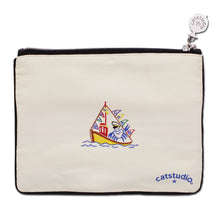 Load image into Gallery viewer, Maryland Zip Pouch - Natural - catstudio