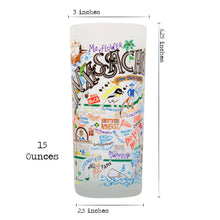 Load image into Gallery viewer, Massachusetts Drinking Glass - catstudio