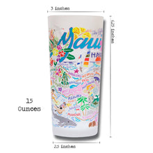 Load image into Gallery viewer, Maui Drinking Glass - catstudio
