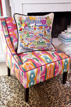 Load image into Gallery viewer, Maui Hand-Embroidered Pillow - catstudio