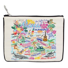 Load image into Gallery viewer, Maui Zip Pouch - Natural - catstudio