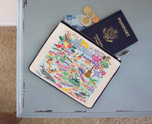 Load image into Gallery viewer, Maui Zip Pouch - Natural - catstudio