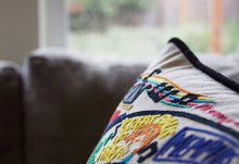 Load image into Gallery viewer, Memphis Hand-Embroidered Pillow - catstudio