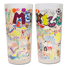 Load image into Gallery viewer, Mexico Drinking Glass - catstudio