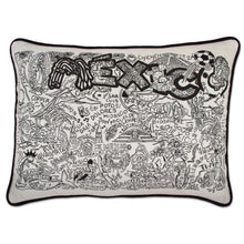 Load image into Gallery viewer, Mexico Hand-Guided Machine Pillow - catstudio