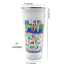 Load image into Gallery viewer, Miami Thermal Tumbler in White - Limited Edition! Thermal Tumbler catstudio