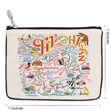 Load image into Gallery viewer, Michigan Zip Pouch - catstudio