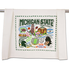 Load image into Gallery viewer, Michigan State University Collegiate Dish Towel - catstudio