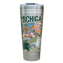 Load image into Gallery viewer, Michigan State University Collegiate Thermal Tumbler (Set of 4) - PREORDER Thermal Tumbler catstudio