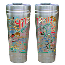 Load image into Gallery viewer, Michigan Thermal Tumbler (Set of 4) - PREORDER Thermal Tumbler catstudio