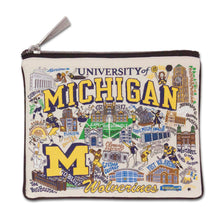 Load image into Gallery viewer, Michigan, University of Collegiate Zip Pouch - catstudio