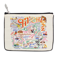 Load image into Gallery viewer, Michigan Zip Pouch - catstudio