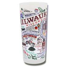 Load image into Gallery viewer, Milwaukee Drinking Glass - catstudio