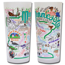Load image into Gallery viewer, Minnesota Drinking Glass - catstudio