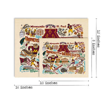 Load image into Gallery viewer, Minnesota, University of Collegiate Fine Art Print - catstudio