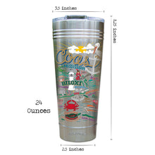 Load image into Gallery viewer, Mississippi Coast Thermal Tumbler (Set of 4) - PREORDER Thermal Tumbler catstudio