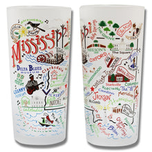 Load image into Gallery viewer, Mississippi Drinking Glass - catstudio